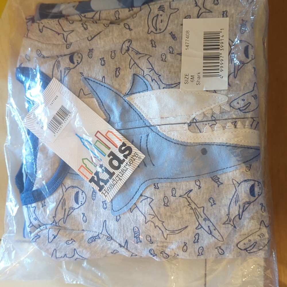 NEW 6M Shark shirts 3